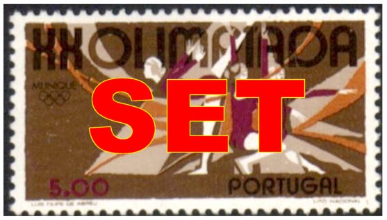 Selos - Afinsa nr 1158/1163 - Scott nr 1147/1152