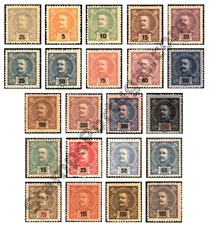 Selos - Afinsa nr 126/147 - Scott nr 110/131