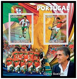 Selos Futebol - Carlos Queiroz - Bloco da Guine Bissau