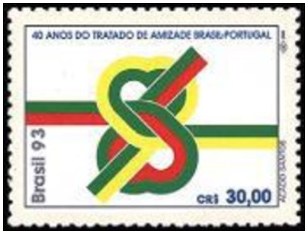 Selos - Afinsa nr - - - - (Brasil-Portugal 1993)