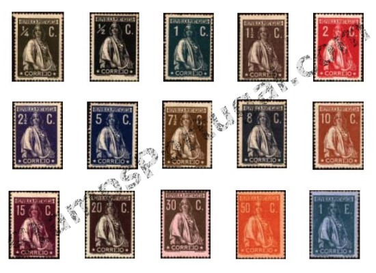 Selos - Afinsa nr 206/220 - Scott nr 207-277 (1912 set) - Click Image to Close