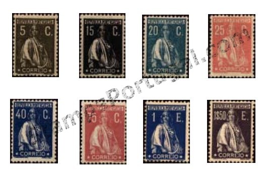 Selos - Afinsa nr 252/259 - Scott nr 225-287 (1923 set)