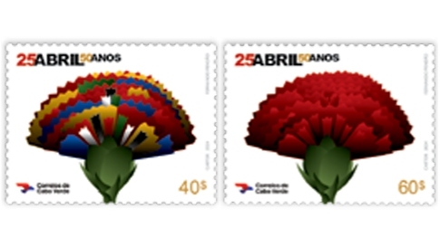 Selos - 50 Anos 25 Abril (Cabo Verde - Portugal 2024)