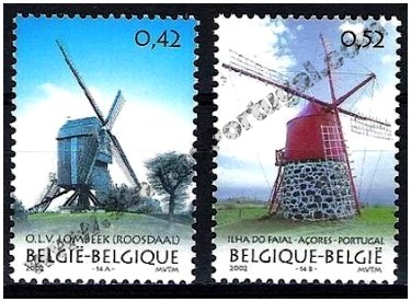 Selos - Afinsa nr - - - - (Bélgica-Portugal 2002)