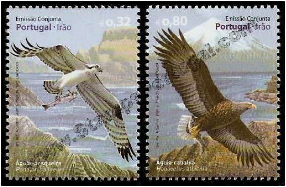 Selos - Afinsa nr 3888/89 (Portugal-Irão 2009)