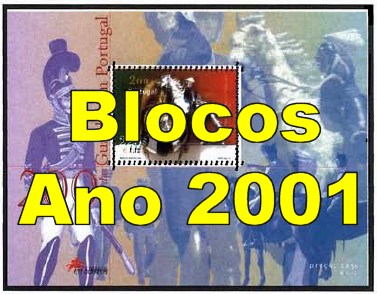 Blocos Ano 2001 - Blocos 238/249 - Year 2001 Blocks/MS