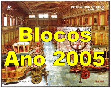 Blocos Ano 2005 - Blocos 297/328 - Year 2005 Blocks/MS - Click Image to Close