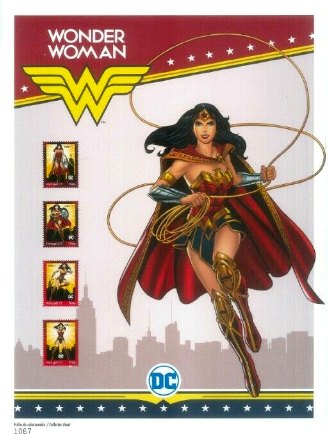 Folha numerada 2020 DC Comics - Wonder Woman