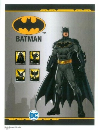 Folha numerada 2020 DC Comics - Batman - Click Image to Close