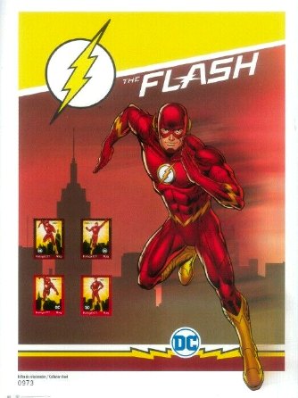 Folha numerada 2020 DC Comics - The Flash - Click Image to Close