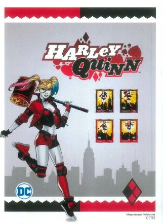 Folha numerada 2020 DC Comics - Harley Quinn