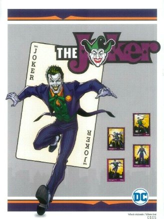 Folha numerada 2020 DC Comics - Joker - Click Image to Close