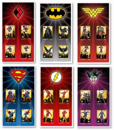 Selos - DC Comics 2020 - Pack 6 Booklets