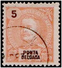 Selos - Ponta Delgada Afinsa nr 14 - P. Delgada Scott nr 14