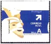 Selos - Afinsa nr 3269 - Máscaras 2º Grupo - Correio Azul