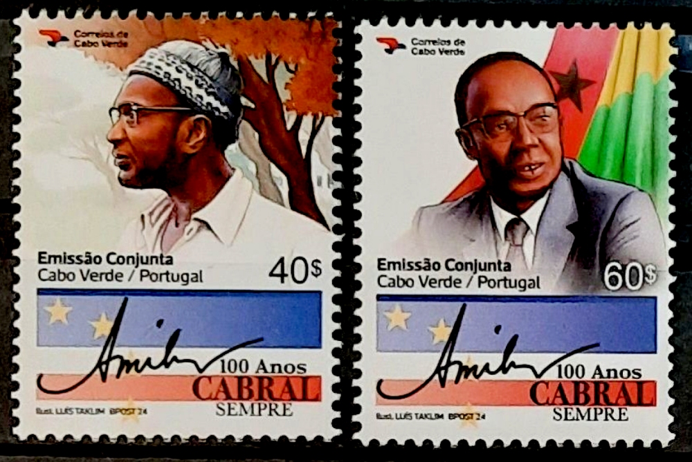 Selos - 100 Anos Amilcar Cabral (Cabo Verde - Portugal 2024)