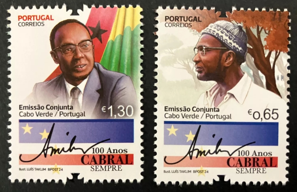 Selos - 100 Anos Amilcar Cabral (Portugal - Cabo Verde 2024)