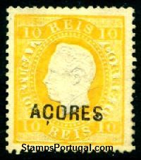 Selos - Açores Afinsa nr 17 - Azores Scott nr 23