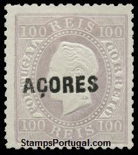 Selos - Açores Afinsa nr 22 - Azores Scott nr 28