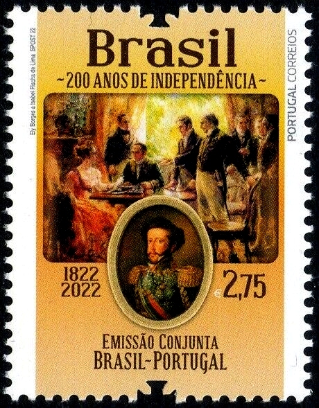 Selos - 200 Anos Independencia (Portugal - Brasil 2022) - Click Image to Close