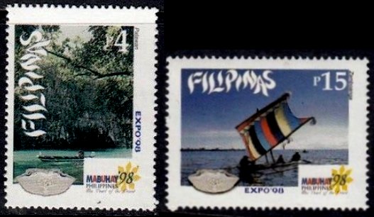 Selos - Expo 98 - Selos das Filipinas