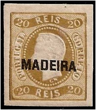 Selos - Madeira Afinsa nr 1 - Scott nr 2