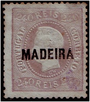 Selos - Madeira Afinsa nr 13 - Scott nr 15 - Click Image to Close