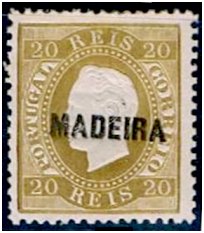 Selos - Madeira Afinsa nr 16 - Scott nr 22