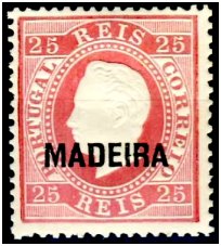 Selos - Madeira Afinsa nr 17 - Scott nr 23