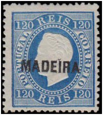 Selos - Madeira Afinsa nr 21 - Scott nr 28 - Click Image to Close