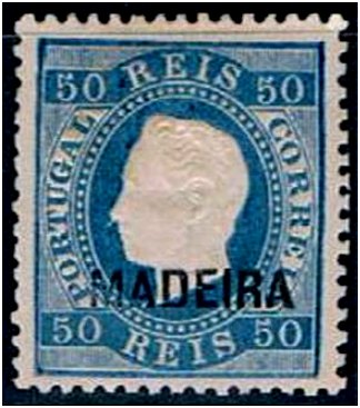 Selos - Madeira Afinsa nr 28 - Scott nr 25