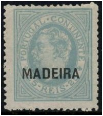 Selos - Madeira Afinsa nr 31 - Scott nr 34