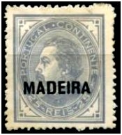 Selos - Madeira Afinsa nr 32 - Scott nr 35