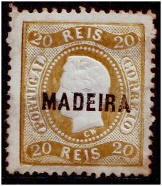 Selos - Madeira Afinsa nr 7 - Scott nr 9