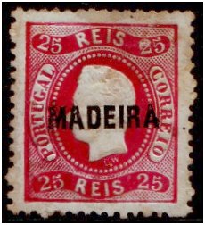 Selos - Madeira Afinsa nr 8 - Scott nr 10 - Click Image to Close