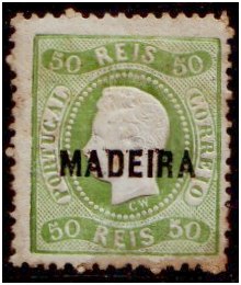 Selos - Madeira Afinsa nr 9 - Scott nr 11 - Click Image to Close