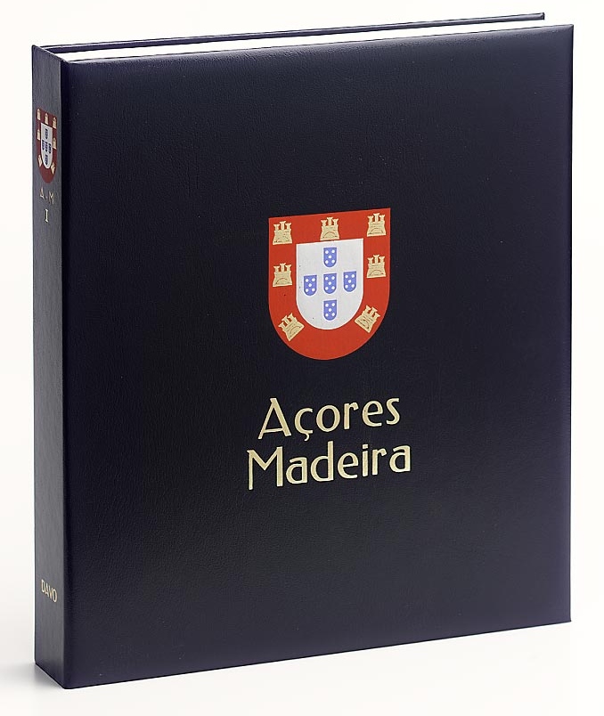 Álbum Açores+Madeira Davo Luxo I, com tiras Hawid (1980-1995)