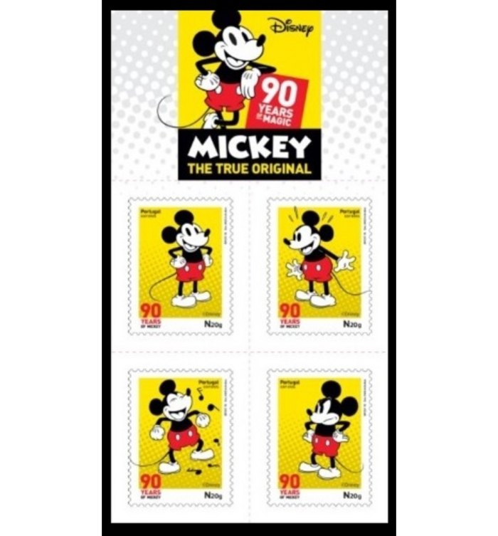 Selos - Afinsa nr 5033/5036 - 90 Anos Mickey