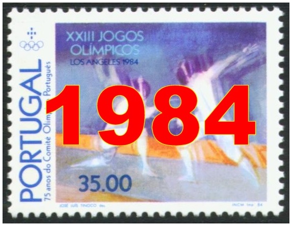 Ano 1984 (sem blocos) - Year 1984 (no blocks/MS)