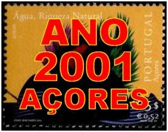 Ano 2001 Açores (sem blocos) - Year 2001 Azores (no blocks)