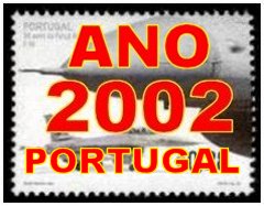 Ano 2002 Portugal (sem blocos) - Year 2002 Portugal (no blocks)