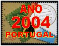 Ano 2004 Portugal (sem blocos) - Year 2004 Portugal (no blocks)