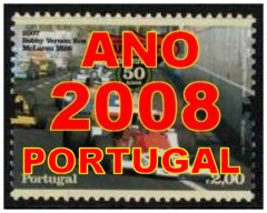 Ano 2008 Portugal (sem blocos) - Year 2008 Portugal (no blocks)